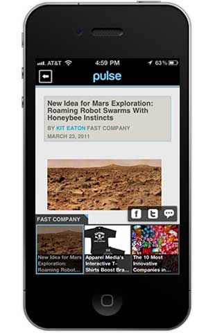 تطبيق Pulse News Mini
