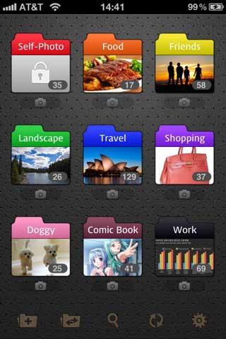 تطبيق Photo+Folder