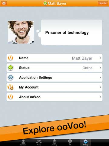 تطبيق ooVoo Mobile