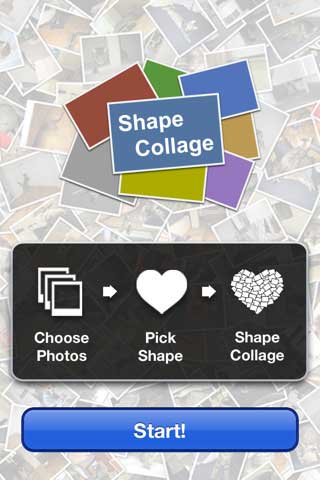 تطبيق Shape Collage