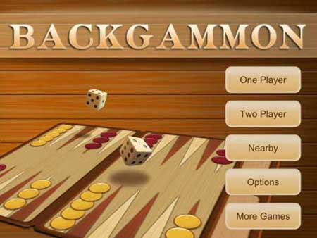 تطبيق Backgammon  