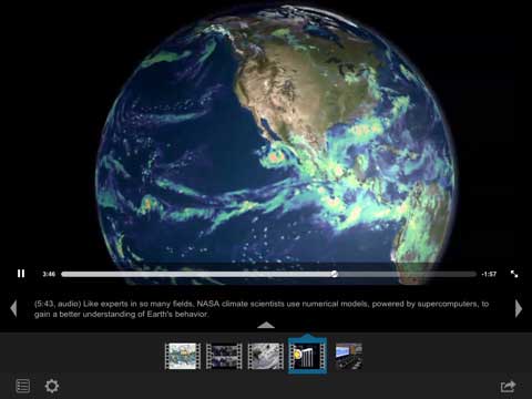 تطبيق NASA – تابع العالم من الفضاء الخارجي