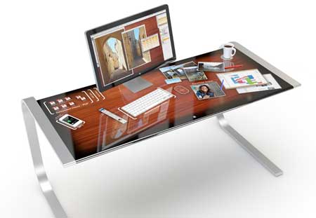 iDesk - طاولة تكنولوجية فكرة تنتظر التحقيق 