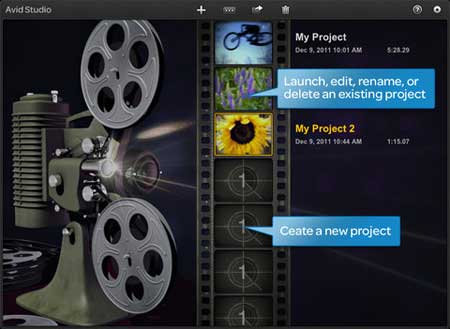 تطبيق Avid Studio لتحرير الأفلام للايباد