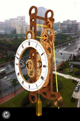تطبيق Wood Clock 3D