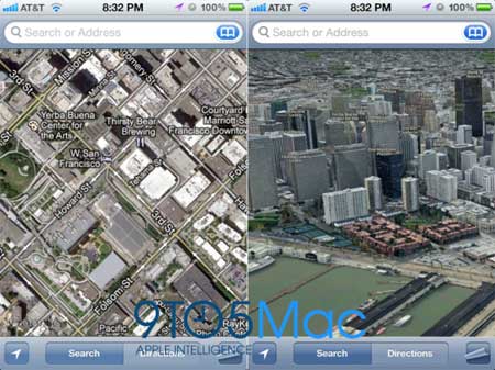 شائعة: ابل ستطلق خدمة خرائط ثلاثية الابعاد مع iOS 6 