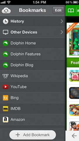 تطبيق Dolphin Browser