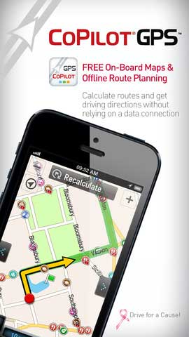 تطبيق GPS Copilot