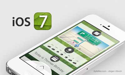تصور جديد للإصدار السابع من نظام iOS من ابل