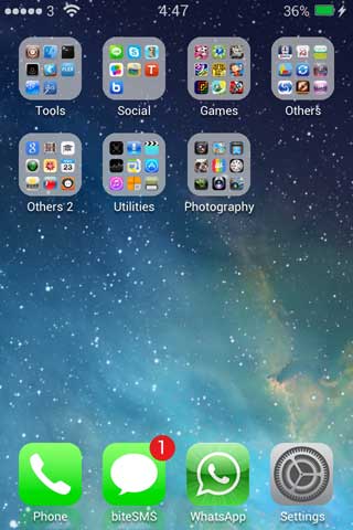 ليس عليكم الانتظار: مظهر نسخة iOS 7 متوفر في السيديا