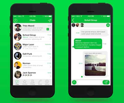 تحديث جديد لتطبيق WhatsApp يتلائم نظام iOS 7 ، والمزيد من المفاجآت !