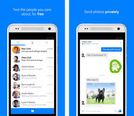 تحديث تطبيق Facebook Messenger للاندرويد والأيفون