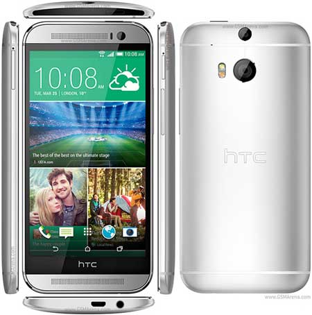 HTC One M8 مصنوع من البلاستيك