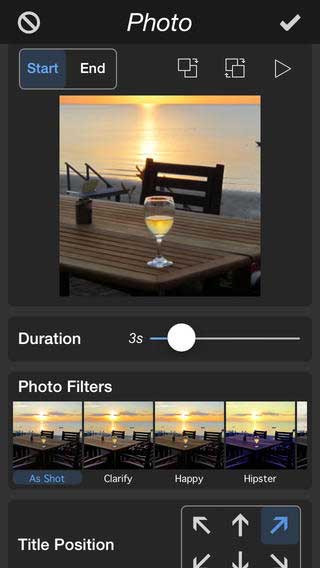 تطبيق PhotoMotion تصميم فيديو من صورك