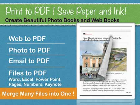 تطبيق Instant PDF للتحويل لصيغة PDF
