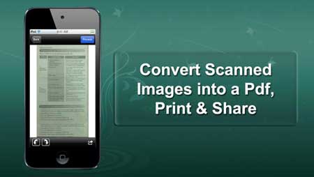 تطبيق Scanner ® Pro لتحويل أيفونك إلى ماسح ضوئي
