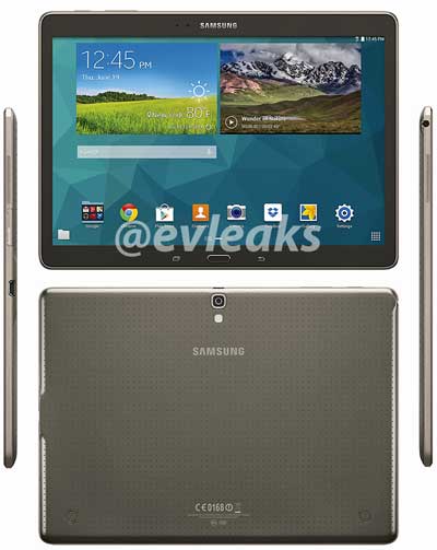 صورة مسربة لجهاز Galaxy Tab S 10.5