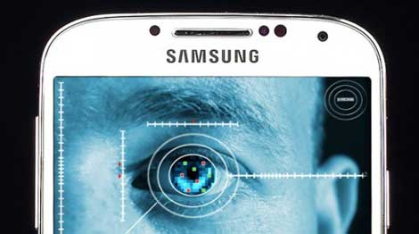 هاتف Galaxy Note 4 قد يتعرف على بصمات العين !