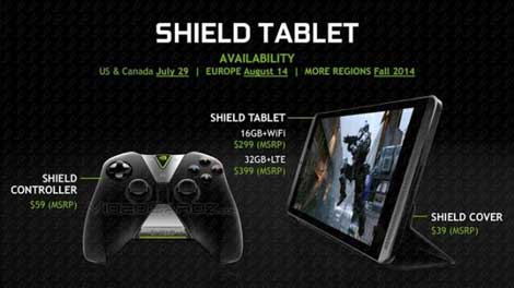 الجهاز اللوحي Nvidia Shield للألعاب