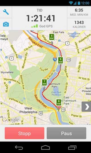 تطبيق RunKeeper - GPS Track Run Walk للأندرويد لمتابعة نشاطك الرياضي