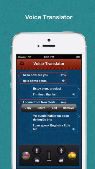تطبيق Voice Translator للترجمة الصوتية