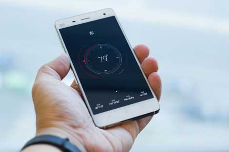 هاتف Mi 4 المقلد لجهاز الأيفون ونظام iOS
