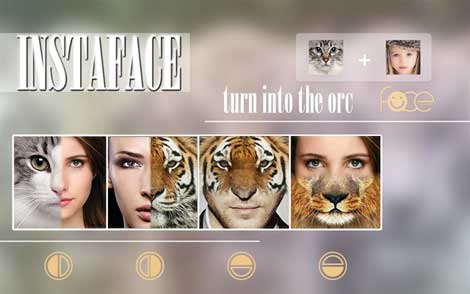 تطبيق InstaFace:face eyes morph للأندرويد