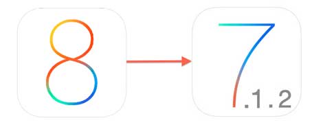 شرح طريقة الرجوع من iOS 8 إلى iOS 7.1.2