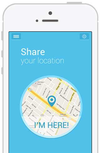 تطبيق MapsToMe لمشاركة موقعك - للأندرويد