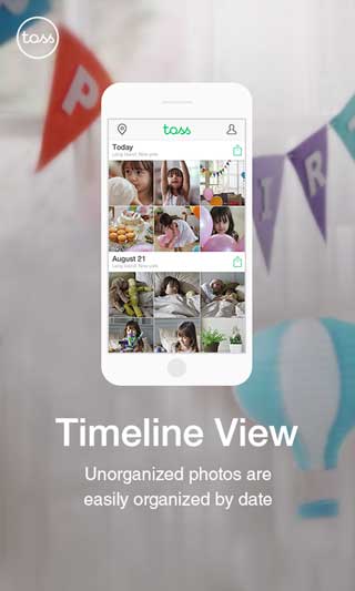 تطبيق LINE Toss شبكة اجتماعية للصور للاندرويد