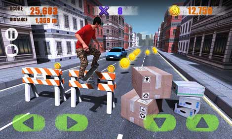 لعبة Street Skater 3D رائعة ومميز للأندرويد