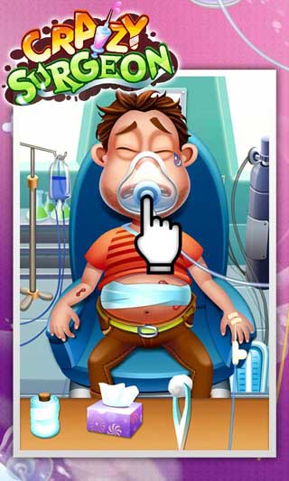 لعبة Crazy Surgeon لتعليم الأطفال الطب