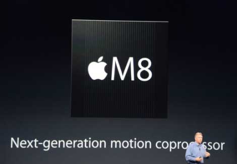 Apple M8 : معالج حركة جديد !