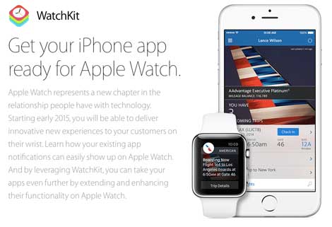 آبل تطلق WatchKit حزمة تطويرية لساعتها الذكية - التطبيقات قادمة