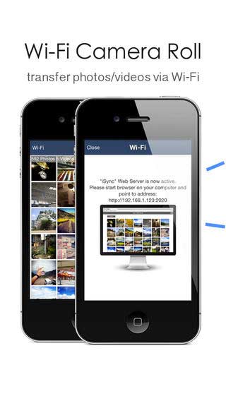 تطبيق iTransfer لإرسال واستقبال الصور والفيديو 