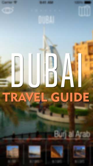 تطبيق Dubai Travel Guide دليلك للسياحة في دبي - للأيفون