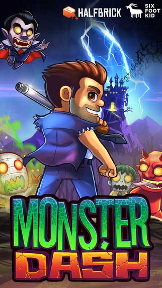 لعبة Monster Dash تعود من جديد بشكل جديد