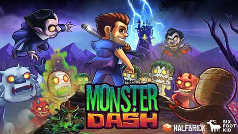 لعبة Monster Dash مجانية على الاندرويد