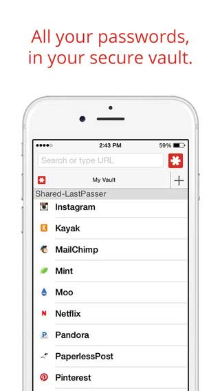 تطبيق LastPass لمزامنة وحفظ كلمات المرور لأشهر المواقع