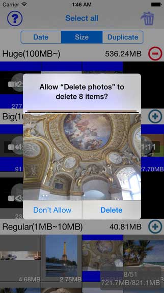 تطبيق Delete photos لحذف جميع الصور