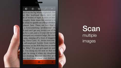 تطبيق Scanify Plus لتحويل أيفونك إلى جهاز سكانار