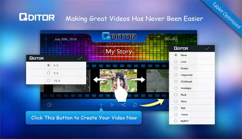 تطبيق Qditor لإدارة وتحرير مقاطع الفيديو للأندرويد