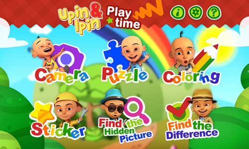 لعبة Upin&Ipin Playtime التعليمية المميزة للأندرويد