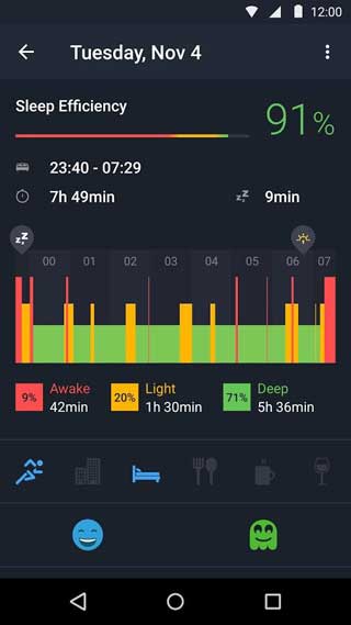 تطبيق Sleep Better with Runtastic لنوم هادئ وصحي ومفيد