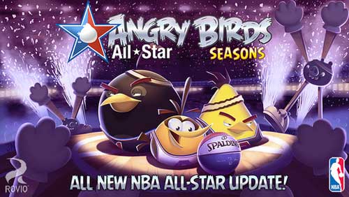 لعبة Angry Birds Seasons الشهيرة