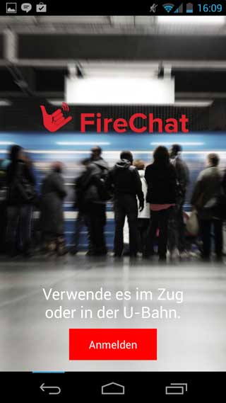 تطبيق FireChat للدردشة من دون اتصال انترنت !