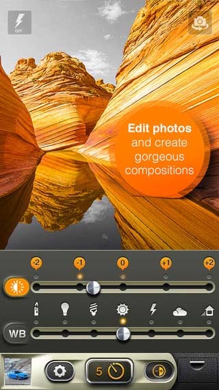 تطبيق MonoColor Camera للتصوير وتعديل الصور