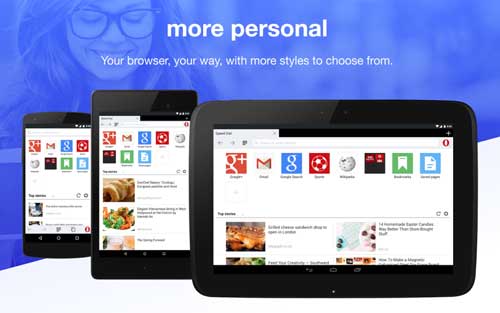 تطبيق Opera Mini متصفح ذكي بتحديث جديد للاندرويد