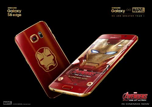 سامسونج تعلن عن نسخة Iron Man المحدودة من جالاكسي S6 إدج