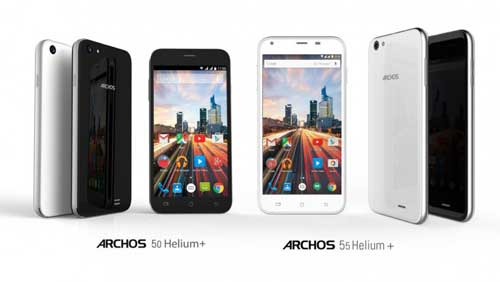 شركة Archos الفرنسية تطلق هاتفين من فئة المنخفضة المواصفات